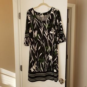 🦄 EUC Ann Taylor Loft floral dress size 8